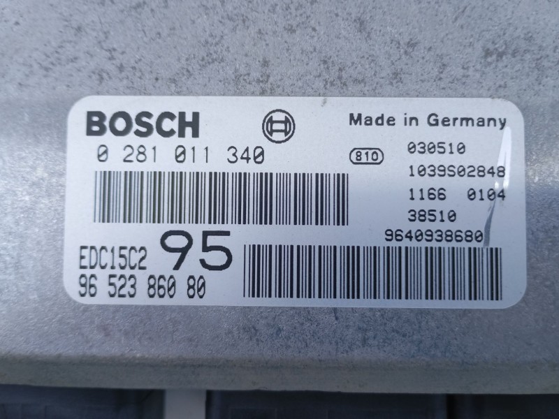 Recambio de centralita motor uce para citroen c5 berlina 2.0 hdi referencia OEM IAM   