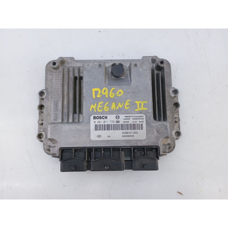Recambio de centralita motor uce para renault megane iii coupé-cabrio 1.9 dci diesel fap referencia OEM IAM   