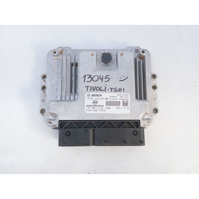 Recambio de centralita motor uce para ssangyong tivoli 1500 tgdi 135 cv / 99 kw referencia OEM IAM 1755401432 0261S103NP 
