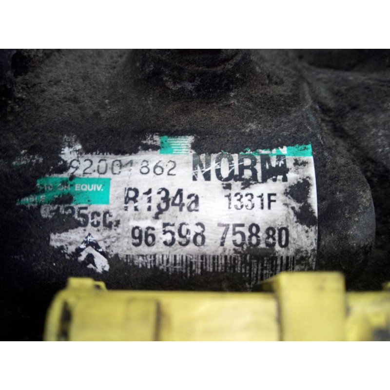 Recambio de compresor aire acondicionado para citroen c4 grand picasso business referencia OEM IAM 9659875880  P3-A2-4-1