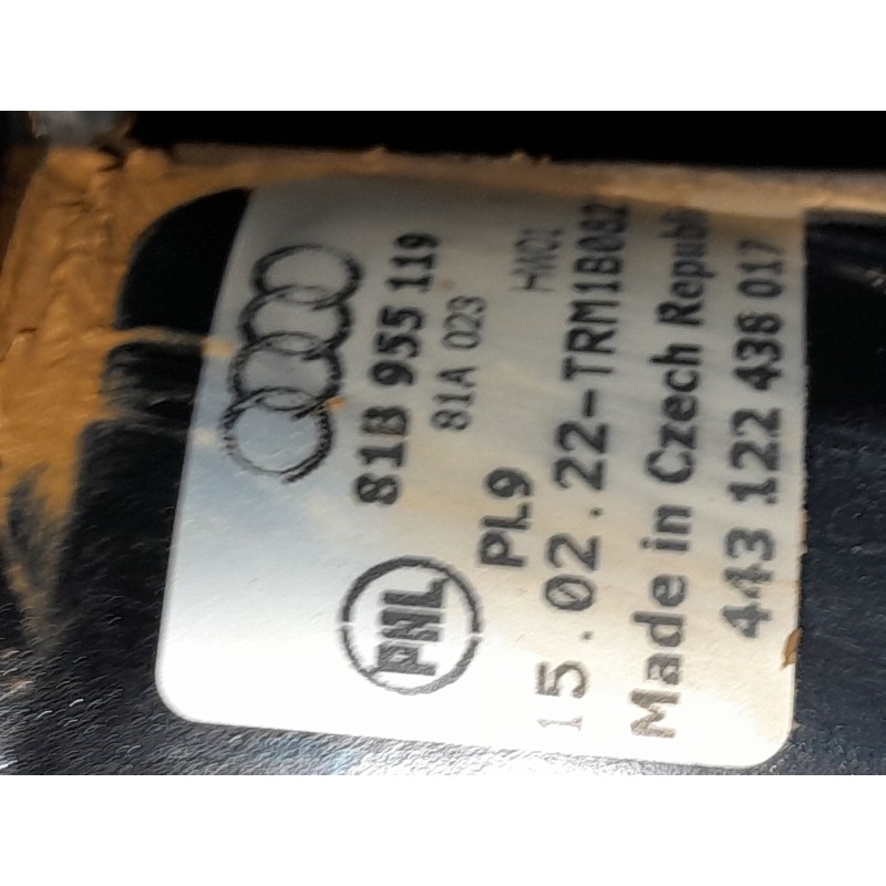 Recambio de motor limpia delantero para audi q2 q2 30 tdi referencia OEM IAM 81B955119  