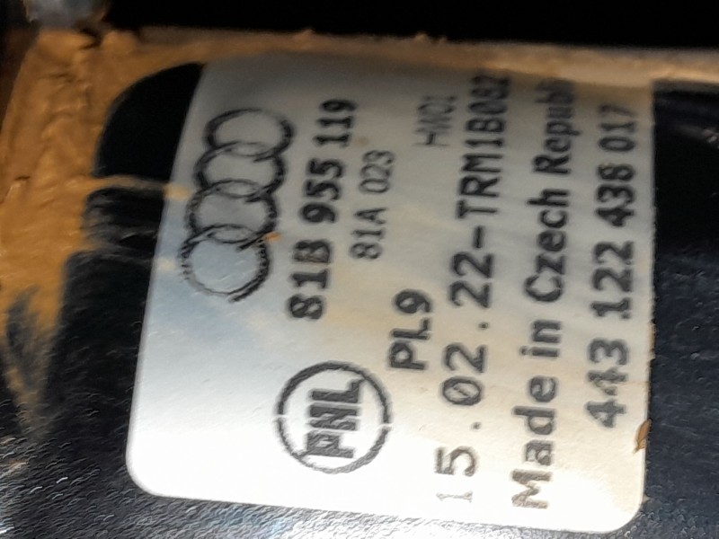 Recambio de motor limpia delantero para audi q2 q2 30 tdi referencia OEM IAM 81B955119  