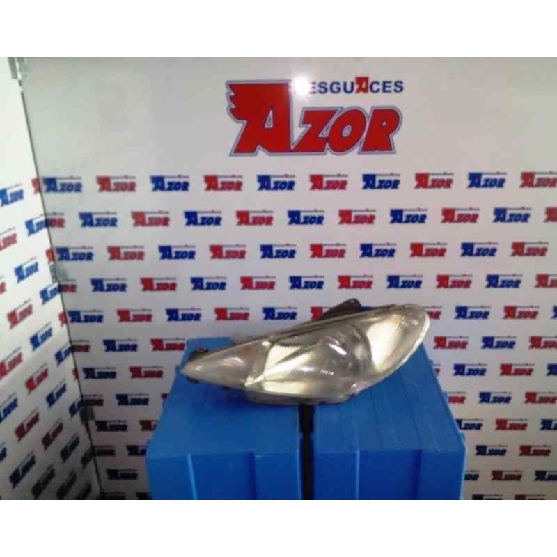 Recambio de faro izquierdo para peugeot 206 berlina referencia OEM IAM 89001963 VALEO (98->03) 3P/5P 