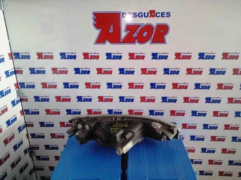 Recambio de faro izquierdo para peugeot 206 berlina referencia OEM IAM 89001963 VALEO (98->03) 3P/5P 