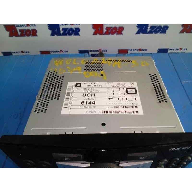 Recambio de sistema audio / radio cd para opel zafira b 1.8 16v referencia OEM IAM 497316088 2013 DELPHI DESTACADA