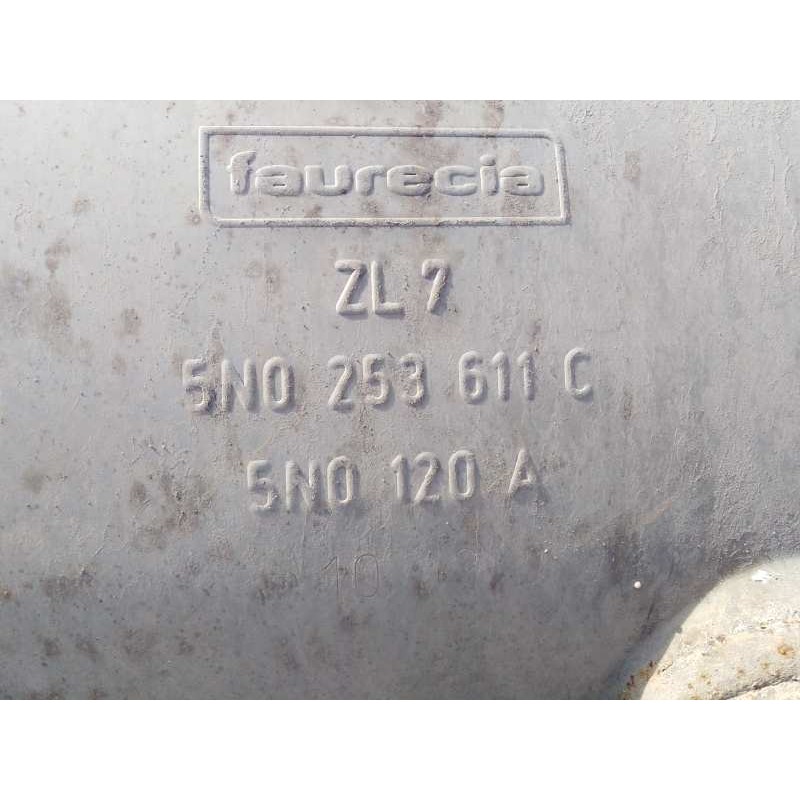 Recambio de tubo escape completo para volkswagen tiguan (5n1) advance bluemotion referencia OEM IAM 5N0253611C 5N0120A PV-01-3