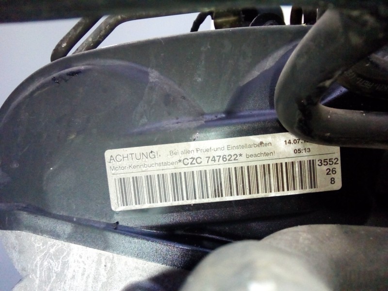 Recambio de motor completo para skoda kodiaq active referencia OEM IAM CZCA  M1-A1-66