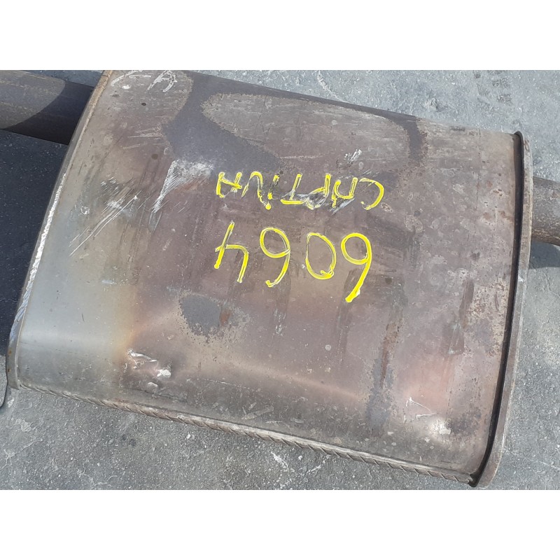 Recambio de tubo escape completo para chevrolet captiva 2.0 vcdi lt referencia OEM IAM   PV-01-1