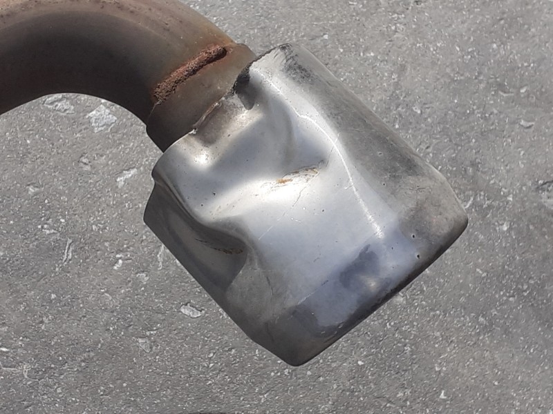 Recambio de tubo escape completo para chevrolet captiva 2.0 vcdi lt referencia OEM IAM   PV-01-1