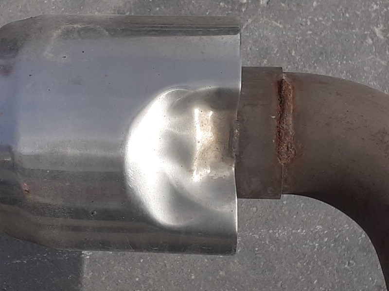 Recambio de tubo escape completo para chevrolet captiva 2.0 vcdi lt referencia OEM IAM   PV-01-1