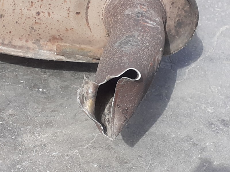 Recambio de tubo escape completo para chevrolet captiva 2.0 vcdi lt referencia OEM IAM   PV-01-1