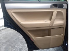 Recambio de guarnecido puerta trasera izquierda para volkswagen touareg (7la) tdi r5 referencia OEM IAM   