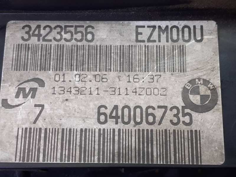 Recambio de radiador agua para bmw serie 3 berlina (e46) referencia OEM IAM 64006735 34035519 
