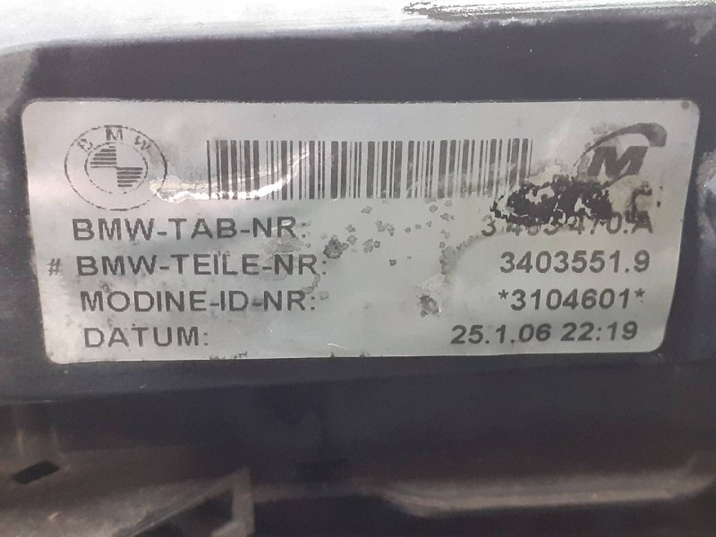 Recambio de radiador agua para bmw serie 3 berlina (e46) referencia OEM IAM 64006735 34035519 