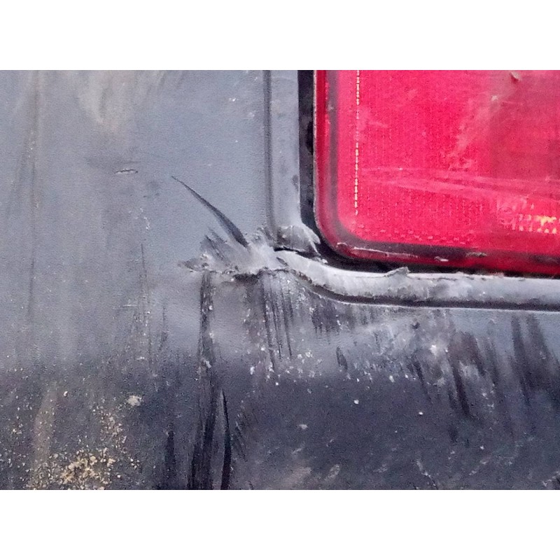 Recambio de paragolpes trasero para jeep wrangler / wrangler unlimited sport referencia OEM IAM   