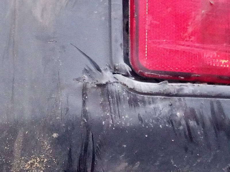 Recambio de paragolpes trasero para jeep wrangler / wrangler unlimited sport referencia OEM IAM   