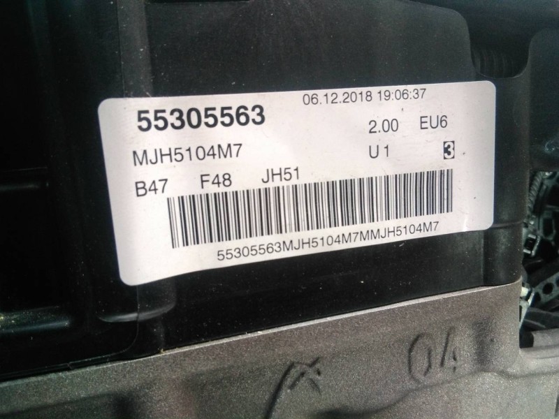 Recambio de despiece motor para bmw serie x1 (f48) sdrive18d referencia OEM IAM B47C20B DESPIECE 