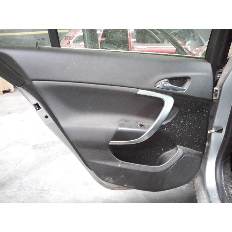 Recambio de guarnecido puerta trasera izquierda para opel insignia berlina cosmo referencia OEM IAM   