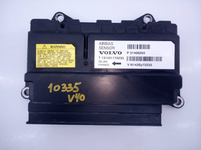 Recambio de centralita airbag para volvo v40 momentum referencia OEM IAM P31406254 T131431172233 E3-B5-17-4