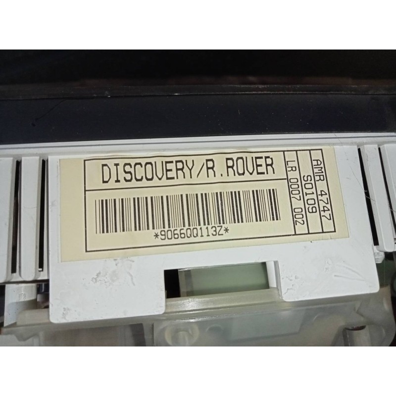 Recambio de cuadro instrumentos para land rover discovery (salljg/lj) tdi (5-ptas.) referencia OEM IAM 9066QQ113Z  