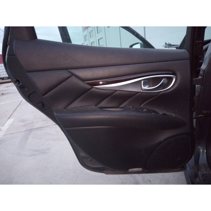 Recambio de guarnecido puerta trasera izquierda para infiniti q70 lim. 3.0d gt referencia OEM IAM   