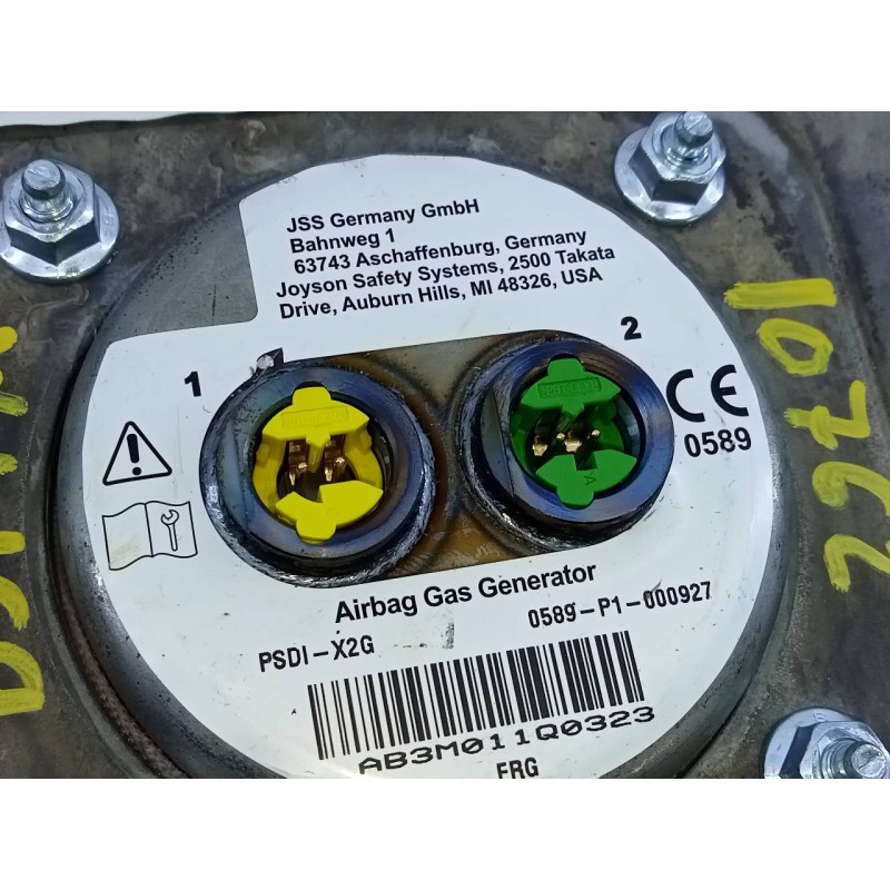 Recambio de airbag delantero izquierdo para mercedes clase a (w169) a 150 (169.031) referencia OEM IAM 311127596162AC P116210181