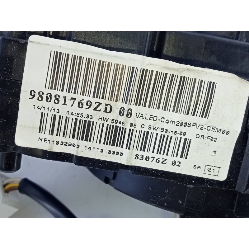 Recambio de anillo airbag para peugeot 208 referencia OEM IAM 98081769ZD  