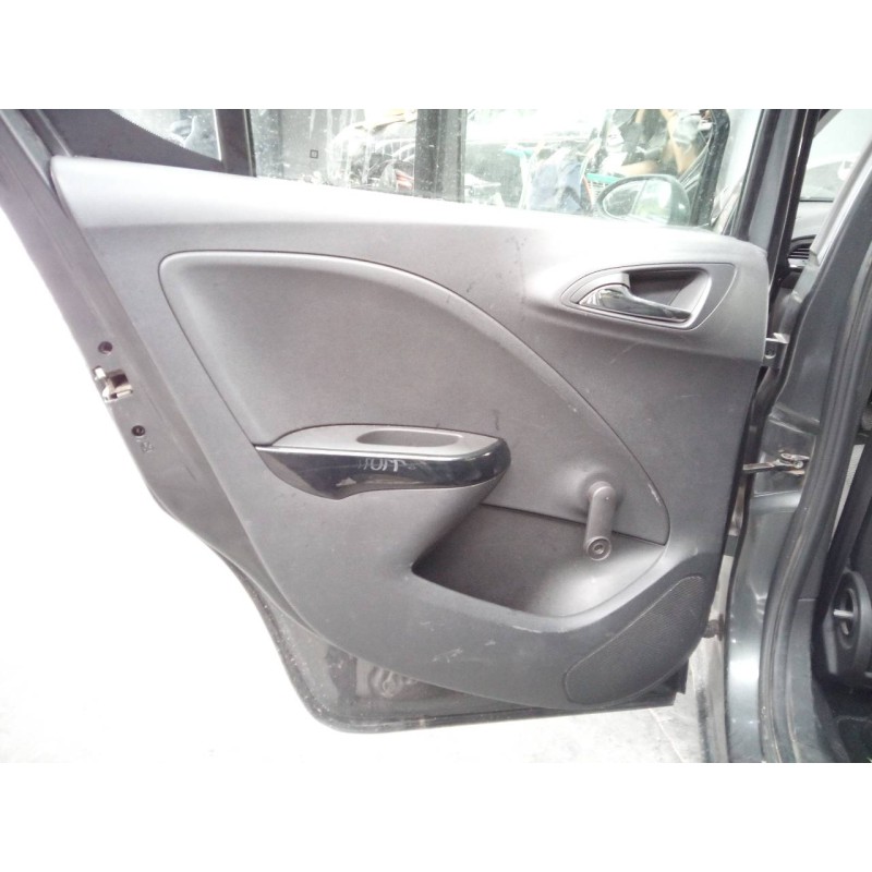 Recambio de guarnecido puerta trasera izquierda para opel corsa e selective referencia OEM IAM   