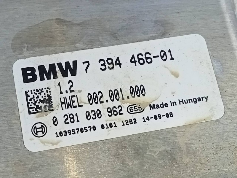 Recambio de modulo electronico para bmw x5 (f15) xdrive40d referencia OEM IAM 739446601 0281030962 