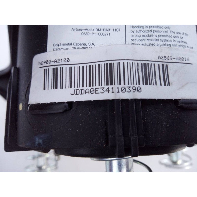 Recambio de airbag delantero izquierdo para kia cee´d drive referencia OEM IAM JDDA0E34110390  E2-B5-54-1
