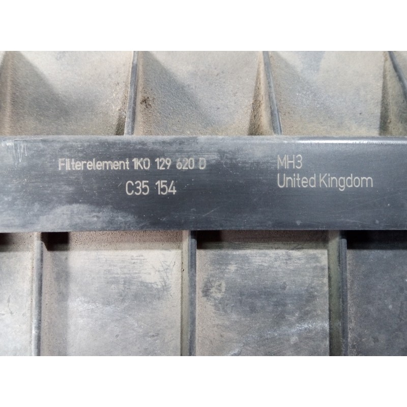 Recambio de caja filtro de aire para audi a3 (8p) 1.9 tdi ambiente referencia OEM IAM 1K0129620D 4615185940 