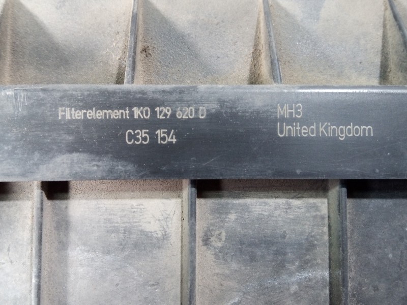 Recambio de caja filtro de aire para audi a3 (8p) 1.9 tdi ambiente referencia OEM IAM 1K0129620D 4615185940 