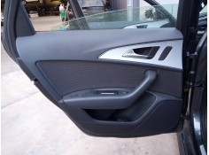 Recambio de guarnecido puerta trasera izquierda para audi a6 berlina (4gc) 2.0 tdi ultra referencia OEM IAM   