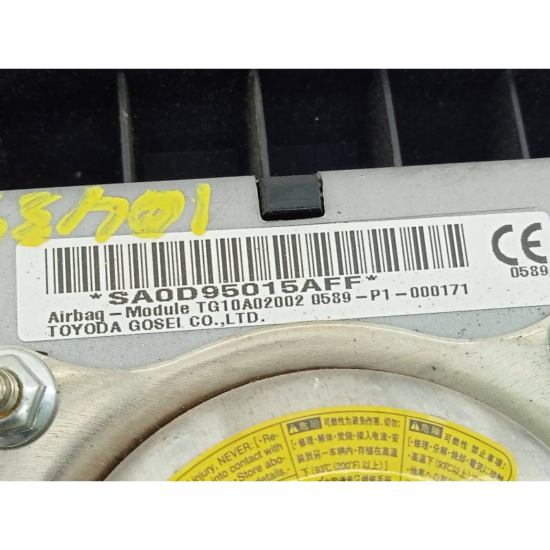 Recambio de airbag delantero izquierdo para toyota prius (nhw30) advance referencia OEM IAM SA0D95015AFF  E2-B4-54-2