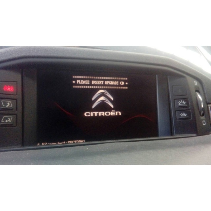 Recambio de pantalla multifuncion para citroen c6 exclusive referencia OEM IAM   