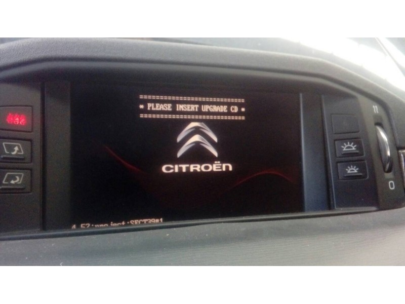 Recambio de pantalla multifuncion para citroen c6 exclusive referencia OEM IAM   