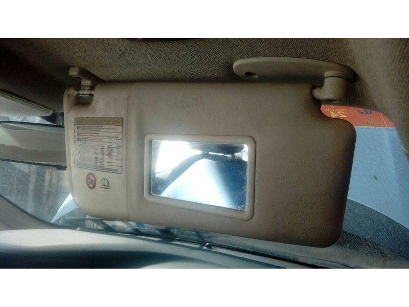 Recambio de parasol derecho para fiat punto berlina (188) 1.3 16v multijet feel referencia OEM IAM   