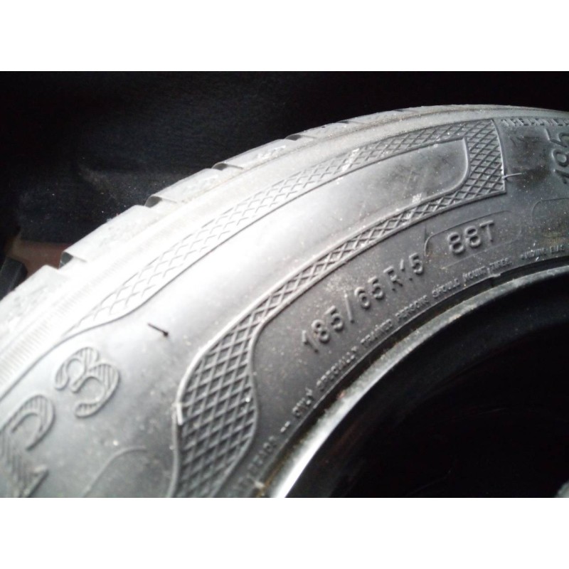 Recambio de neumatico repuesto para peugeot 208 active referencia OEM IAM 185/65/15  