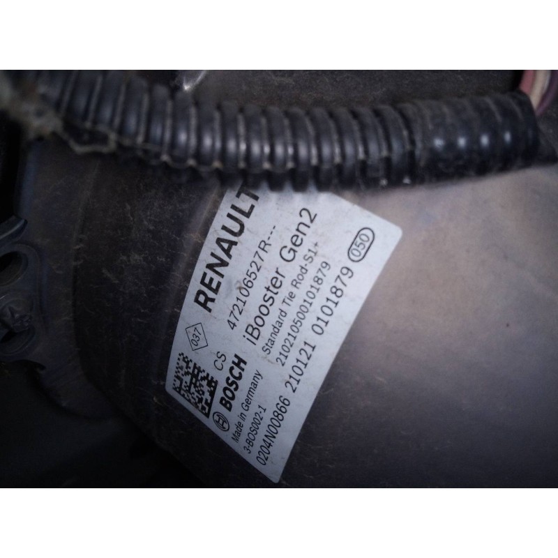 Recambio de servofreno para renault zoe bose referencia OEM IAM 472106527R  