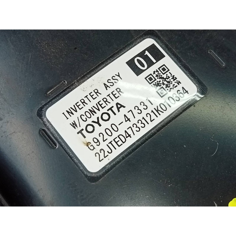 Recambio de bateria para toyota corolla (e21) hybrid active referencia OEM IAM G920047331  