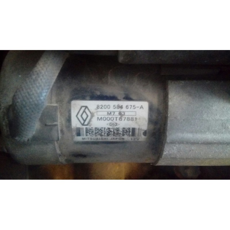 Recambio de motor arranque para renault clio iii exception 2 referencia OEM IAM   