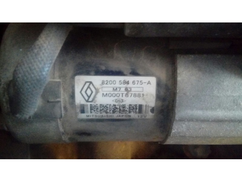 Recambio de motor arranque para renault clio iii exception 2 referencia OEM IAM   