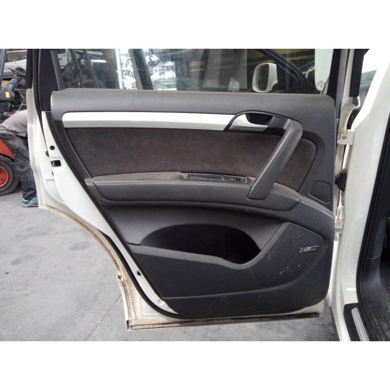 Recambio de guarnecido puerta trasera izquierda para audi q7 (4l) 4.2 tdi (240kw) referencia OEM IAM   