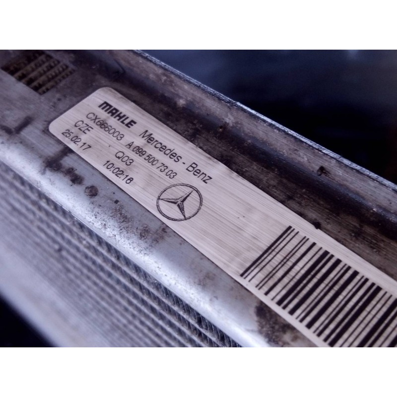Recambio de radiador agua para mercedes clase e (w212) lim. e 220 bluetec (212.001) referencia OEM IAM A0995007303  