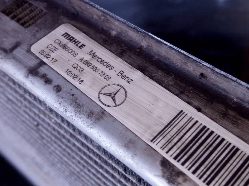 Recambio de radiador agua para mercedes clase e (w212) lim. e 220 bluetec (212.001) referencia OEM IAM A0995007303  