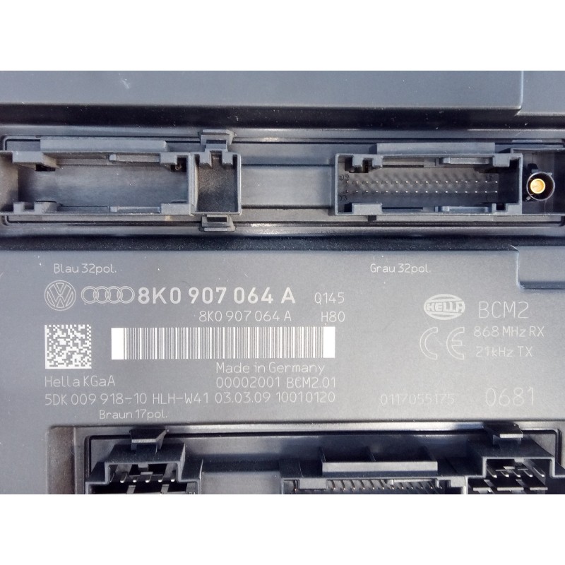 Recambio de modulo electronico para audi a4 ber. (b8) básico referencia OEM IAM 8K0907064A 5DK00991810 