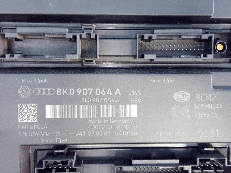 Recambio de modulo electronico para audi a4 ber. (b8) básico referencia OEM IAM 8K0907064A 5DK00991810 