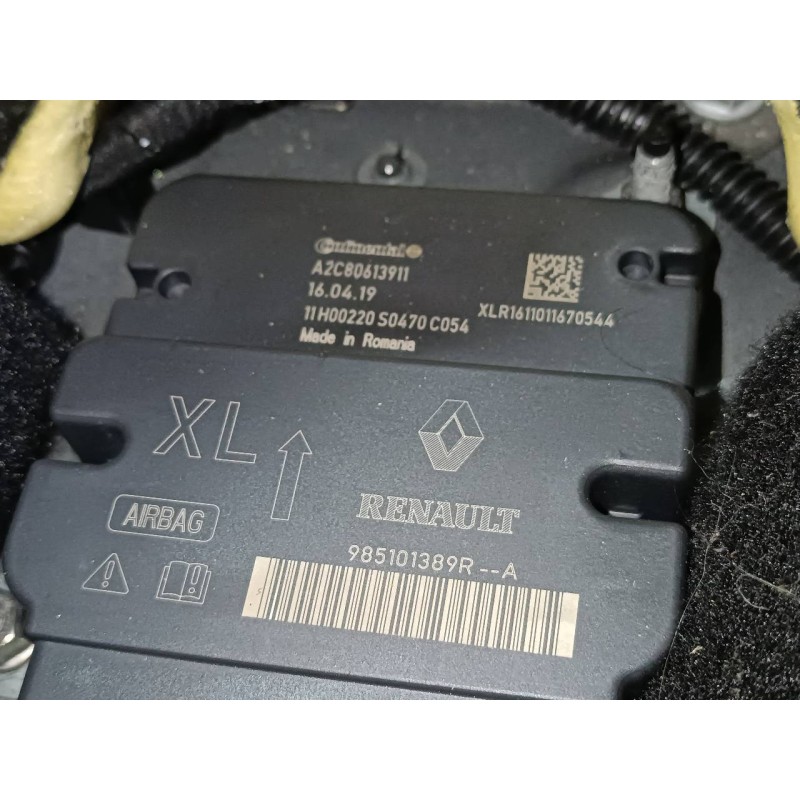 Recambio de kit airbag para renault clio iv limited referencia OEM IAM 985101389R  