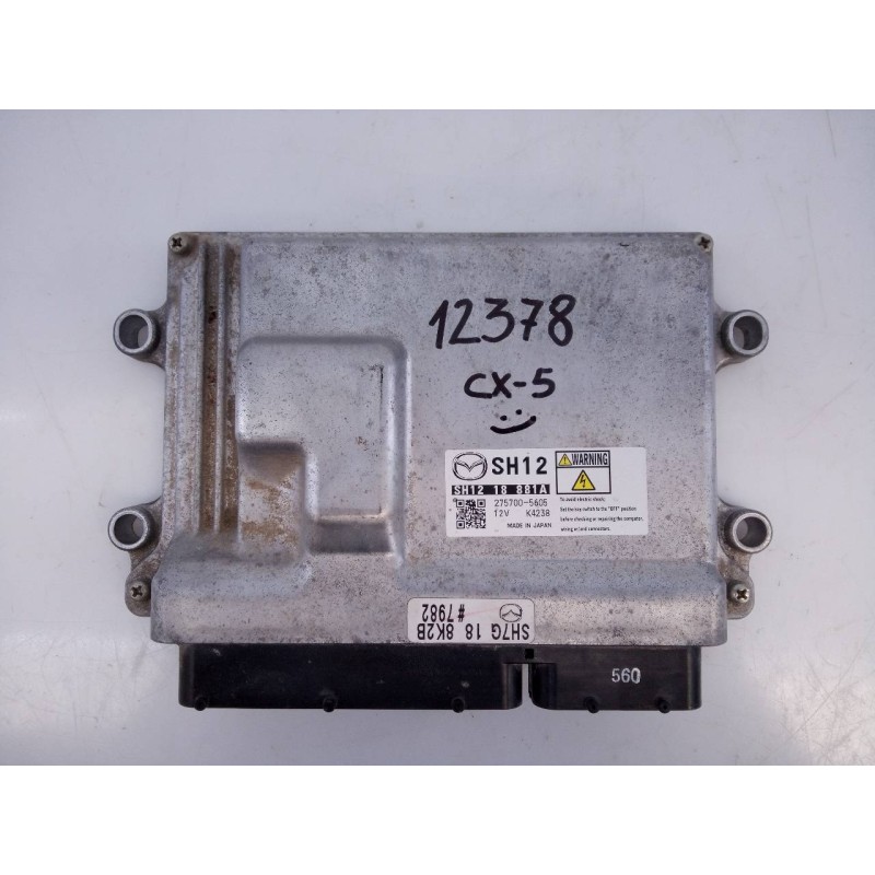 Recambio de centralita motor uce para mazda cx-5 style 2wd referencia OEM IAM SH1218881A 2757005605 E3-B5-28-2