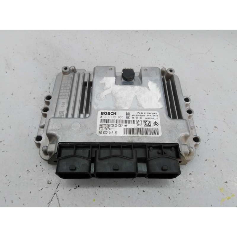Recambio de centralita motor uce para citroen c4 coupe lx referencia OEM IAM 0281012985 9661204380 E3-B2-35-2